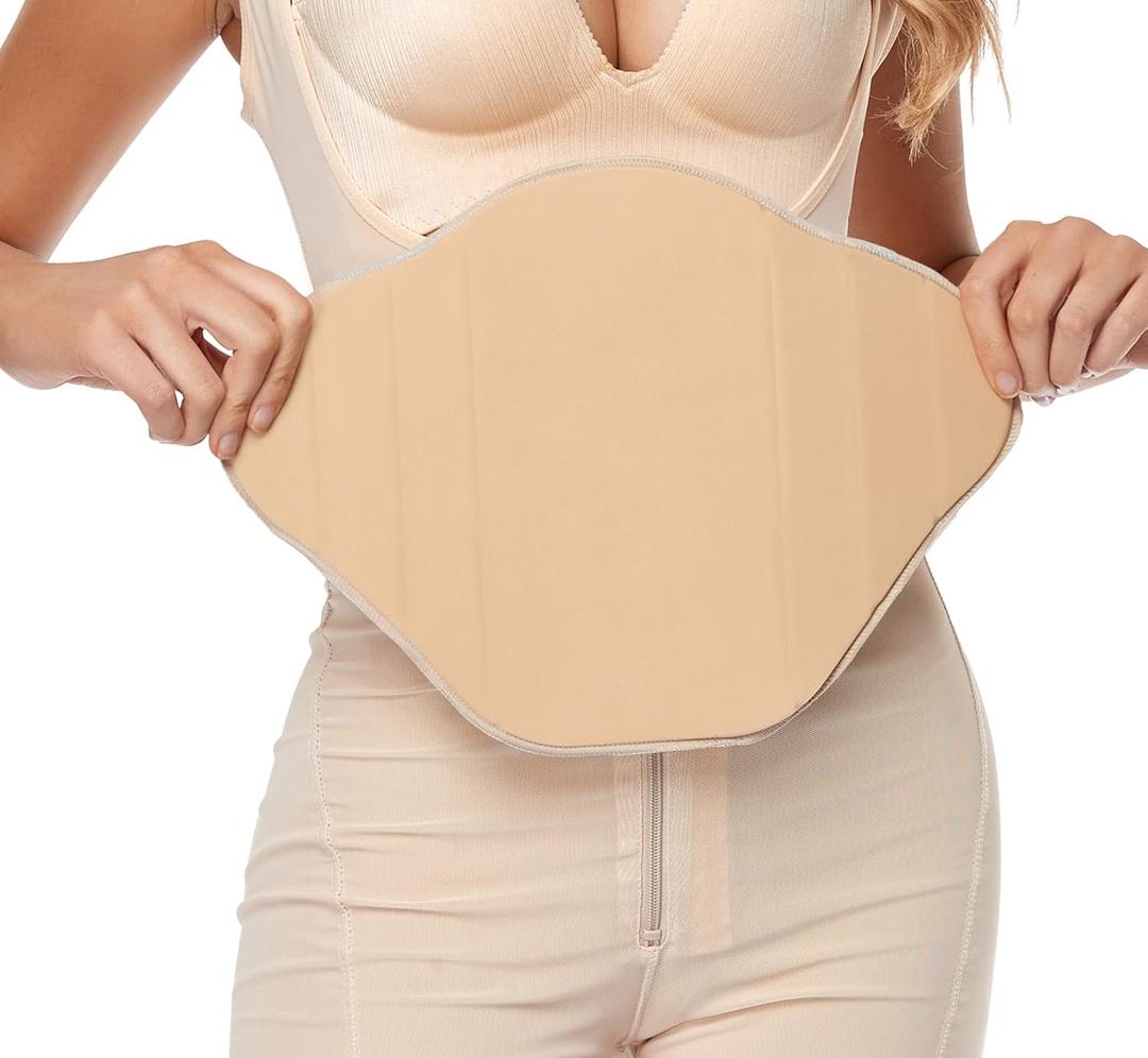 Moolida Lipo Foam Compression Ab Board Post Surgery Abdominal Board Liposuction (Beige)