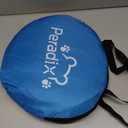 Peradix Paddling Pool for Kids & Pets Infant Ball Pit Tent, Baby Beach Tent, Toddler Wading Pool UV Sun Shelter Canopy with Mosquito Net, Portable Pop Up Tent Summer Beach Toys for Child (Blue-orange)