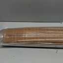 CALYX INTERIORS Cordless Bamboo Roman Shade Blind, Light Filtering, 30" W x 64" H, Ceylon Chestnut