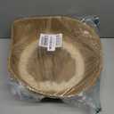 Boho Woven Seagrass Belly Basket for Storage Plant Basket or Toy Basket Living Bathroom (Large, Beige)