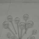 Plant Automatic Watering Devices, Clear Plastic Self-Watering Bulbs Flower Automatic Watering Device While Away Garden Waterer for Plant Indoor Outdoor