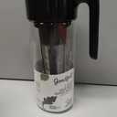 Goodful Cold Brew Iced Coffee Maker, Durable, Shatterproof Tritan Pitcher, Leak-Proof Lid, Large Capacity with Deluxe Stainless Steel Filter, 2.25-Quart, Blac