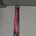 azuza Reflective Dog Collar with Airtag Holder, Soft Neoprene Padded Pet Collar with ID Tag Ring, Adjustable for Small Dogs, Hot Pink, S