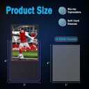 MotiMind 4000 Packs Card Sleeves Hard Plastic Sleeves 3"x 4" Baseball Card Protectors for Trading Sports Game Football Cards