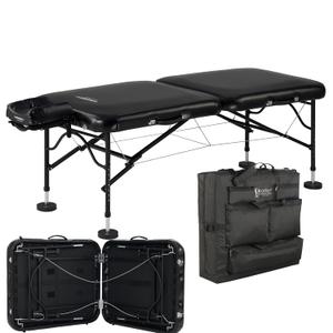 Master Massage Stratomaster Ultralight Portable Massage Table, Black, 30 Inch (Standard Package)