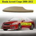 MUTUSAISI Front Left Beige Leather Door Panel Lid Armrest Fit for Honda Accord 2-Door Coupe 2008-2012 Accessories 83571-TE0-A51ZA, Driver Side