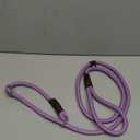 Fida Durable Slip Lead, 6 FT x 1/2" Heavy Duty Rope Leash for Large, Medium Dogs, No Pull Pet Training Leash with Highly Reflective, Purple