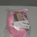 eNilecor Short Bob Hair Wigs 12" Straight with Flat Bangs Synthetic Colorful Cosplay Daily Party Wig for Women Natural As Real Hair+ Free Wig Cap (Light Pink)