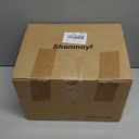 Vintage Battery Operated Wall Sconce with Cute Transparent Tulip Glass Lampshade Wireless Rechargeable Battery Powered Wall Light with Remote Control for Bedside Bedroom Doorway