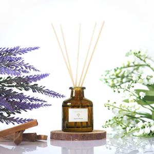 PRISTINE Japanese Ryokan/Inspired by Shang Hotel Reed Diffuser for Home | Fresh Lavender, Moroccan Amber Reed Diffuser Set, Oil Diffuser & Reed Diffuser | Home & Office Decor | Fragrance Gift (1.69 fl oz)
