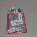 Love Salve Women's Criss Cross Crotch Lace Underwear (Large-X-Large, Light Blue)