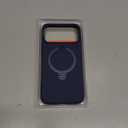 TORRAS Ostand Q3 Silicone for iPhone 17 Pro Max Case, Fit for MagSafe, 360 Spin Ring Holder Stand, Soft Liquid Silicone Cozy Grip, Camera Control, Protective Case for iPhone 17 Pro Max, Deep Blue