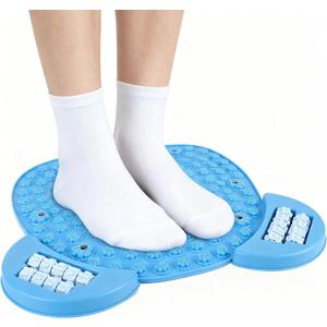 Foot Pressure Massage pad, 21'' x 21" Large Acupressure Foot Massage Mat, Fortable Foot Pressure Pad, Used to Relieve Stress, Arch and Heel Pain, for Home and Gym