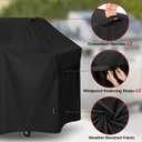 Unicook 63 Inch Grill Cover for Weber Genesis 300 Series and New 2022 Genesis 300, Outdoor BBQ Gas Grill Cover, Heavy Duty Waterproof Fade Resistant, Compared to Weber 7757