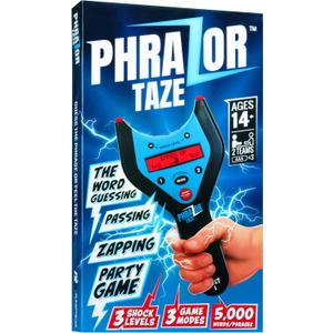 PhraZor Taze Shockingly Fun Word-Guessing Party Game with 3 Shock Levels, 3 Play Modes & Cheat Detector 5,000+ Words, Multiplayer for Teens & Adults and Family Game Night