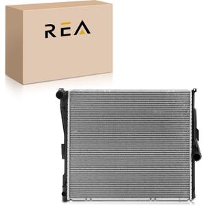 Engine Coolant Radiator with Transmission Oil Cooler Compatible with BMW X3 2.5L 2004-2006，X3 3.0L 2004-2006 Replace 2771, CU2771, 17113403551, 17113414986
