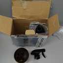 Glass Spray Bottle, Amber Glass Spray Bottle Set & Accessories Refillable for Plants Window Cleaners Aromatherapy Facial Hydration Watering Flowers Hair Care (2 Pack/16 oz) (Amber)