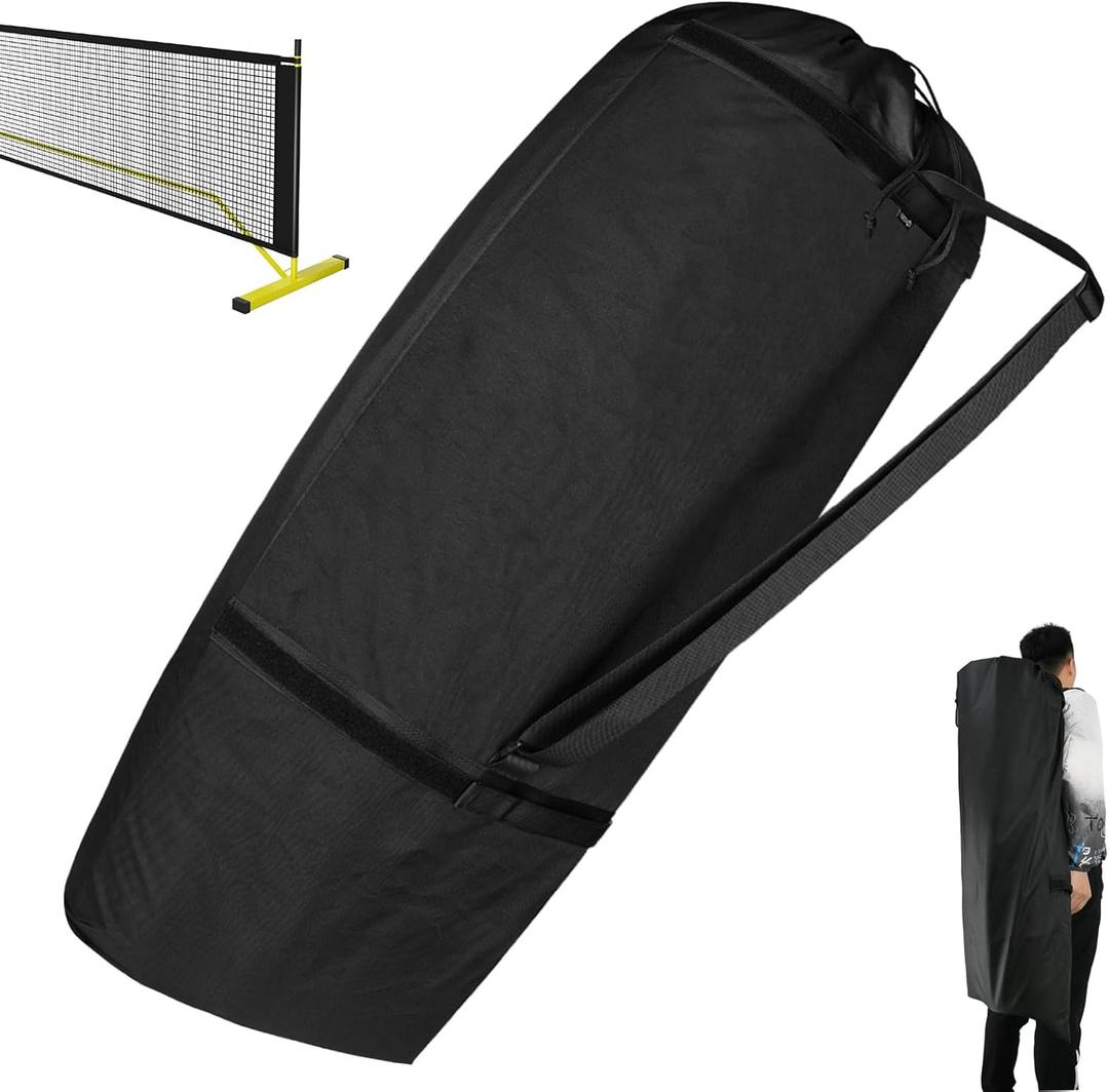 Cosmos Pickleball Net Storage Bag Pickle Ball Equipment Carry Bag Badminton Net Case Boundary Line Carrying Bag for Game Equipment Accessories Storage in Driveway Backyard (Mesh Net NOT Included)