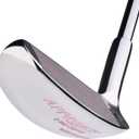 Intech Approach Two-Way Chipper Golf Club for Men/Women, 34.5", Right and Left Handed, 34.5 Inch, 34 Degree Loft, Chrome/Pink