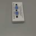 Dry Eye Sleep Mask  100% Blackout Sleep Goggles for Dry Eyes, Adjustable Hydrating Eye Mask for Sleeping, Soft Silicone Moisture Goggles for Men & Women, Great for Travel, Shift Work, Grayish-White