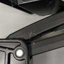 75328-01A Rear Bed Step Retractable Bumper Step for Ford F150 2021 2022 2023 Folding Truck Tailgate Step Black