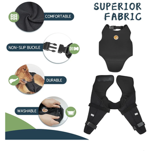 Supet Dog Rear Leg Sleeve to Stop Licking- Anti Licking for TPLO Surgery Wound Protection, Secure Fit Chew Resistant Washable Recovery Sleeve for Dogs, Suitable for Male and Female Pets