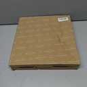 Presentime & Co 12" Atomic Wall Clock, Silent no Ticking, Automatically Sets Itself and Adjust to Daylight Saving Time by WWVB - Faux Stainless Steel Finish. (Home Office)