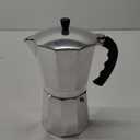IMUSA 12cup Cast Aluminum Stovetop Coffeemaker (12 Cup, Silver)