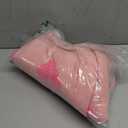 Heart Sweater for Women Valentines Cute Print Crewneck Long Sleeve Oversized Love Sweaters Knit Pullover Tops (X-Large, Dark Pink)