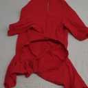 Lovelonglong Four Feet Dog Lightweight Pajamas, Pure Cotton Dog Jumpsuits 4 Legs Dog Onesies T-Shirt Stylish PJS Puppy Costume for Large Medium Small Dogs Red XL