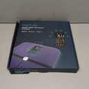 Posture Body Fat Scale, Extra Large Display Digital Bathroom Wireless Weight Scale Composition Analyzer with Heart Rate Heart Index & Body Shape Index with Free APP 400Lb Black (11x11)