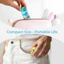 Monthly Pill Organizer 2 Times a Day, one Month Pill Box AM PM, 30 Day Pill Case Small Compartments to Hold Vitamin and Travel Medicine Organizer, 31 Day Pill Organizer, 4 Week Pill Cases