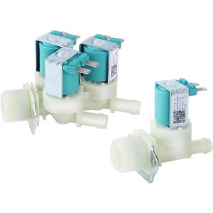 Water Inlet Valve Set 5220FR2075L5220FR2006H Compatible with LG & Kenmore Washer | OEM Replacement for Model 5221ER1003A, 5220FR2006L, AP5986564 | Fix Leaking, Noisy Fill, Water Control Issues
