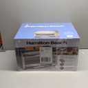 Hamilton Beach 2-in-1 Countertop Toaster Oven and Long Slot 2 Slice Toaster, 60 Minute Timer and Automatic Shut Off, Shade Selector, Stainless Steel (31156)