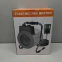 Greenhouse Heater With Thermostat, 1500W Outdoor Fast Heating, Overheat Protection, for Grow Tent, Garden, Flower Room