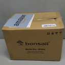 Bonsaii Safe Box with Key Lock, Steel Security Lock Box, 0.23 Cubic Feet, 9.06" W x 6.69" D x 6.69" H, Small Hidden Safe for Cash Jewelry