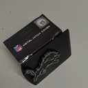 FANMATS NFL Unisex-Adult Metal Hitch Cover (3.4"x4", Black)