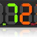 Football Soccer Manual Substitution Board Portable Scoreboard Double Sided Display Manual Scoreboard with a Handbag for Referee Change Player Additional Time Tennis Basketball Baseball