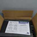 5 Tier Shoe Rack Closet Metal Heavy Duty, Stackable, Black