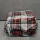 Comfort Spaces Cotton Flannel Sheets Cal King Size, Ultra Soft Flannel Sheet Set with 14" Elastic Pocket , Plain Print Warm Flannel Bedding, Scottish Plaid Red 4 Piece