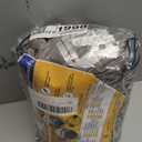 Zipper Fitted Sheet - Includes 1 Fitted Sheet Base & 2 Zip-On Sheets - Upto 16 in. Deep Pockets Queen Size Zipper Fitted Sheet - Easy to Change, Sateen Cotton 600 TC Fitted Sheet - Silver Grey