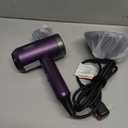 Hair Dryer with Diffuser, CONFU Ionic Blow Dryer 1600W, Portable Lightweight Fast Drying Negative Ion Hairdryer, 3 Heat Settings with Diffuser and Concentrator Nozzle for Home & Travel