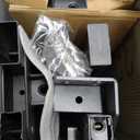 Hunlostten 18in Full Size Bed Frame No Box Spring Needed, Heavy Duty Metal Platform Bed Frame Full with Round Corners, Easy Assembly, Noise Free, Black