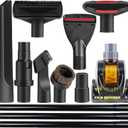 12 Pcs Vacuum Attachments Accessories for Shark Navigator Lift Away Attachments, Fit NV350 NV352 NV355 NV356E, Rotator NV500 NV501, Rocket HV301 Series Upright Vacuum, 1 1/4" (32mm) Vacuum Attachments