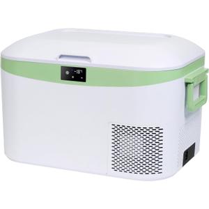 Megiu 12 Volt Refrigerator Portable Car Freezer 13.5 Quart (12.8 Liter) Compressor Cooler 12V/24V DC 110240 Volt AC for Truck Van RV Camper SUV Boat Travel Camping Road Trips Tailgating -18~+15