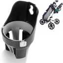 Golf Push Cart Cup Holder Compatible with Clicgear, Sun Mountain, Bagboy and More. Golf Push Cart Accessories- Large Size
