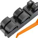 Power Window Switch Fits for Mitsubishi Galant 2007-2012, Endeavor 2007-2011, Lancer 2004-2007, Montero 2005-2006.Replaces MR587943.Driver Side Control Door vidrios Master Switch.