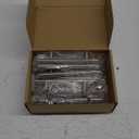 Homdiy 15 Pack 3-1/2 Inch Brushed Nickel Cabinet Pulls - Modern Handles for Drawers and Doors, Stainless Steel Hardware