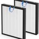 2 Pack Vital 200S Replacement Filter Compatible with LEVOIT Vital 200S Air Purifier, 3-in-1 H13 Grade True HEPA, High-Efficiency Activated Carbon Vital 200S-P Replacement Filter, Vital 200S-RF, White (Vital 200S White-Original)