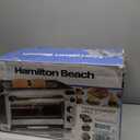 Hamilton Beach 2-in-1 Countertop Toaster Oven and Long Slot 2 Slice Toaster, 60 Minute Timer and Automatic Shut Off, Shade Selector, Stainless Steel (31156)